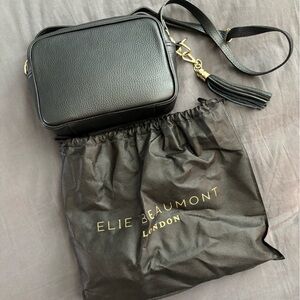 Elie Beaumont London Black Crossbody-Classic